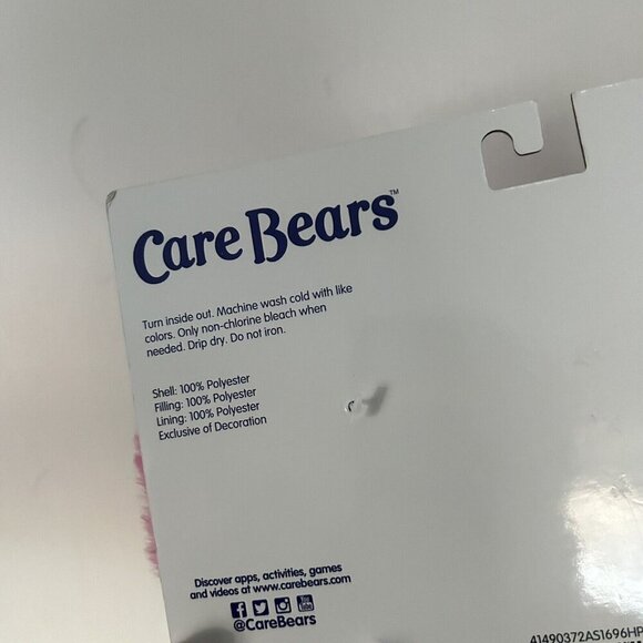 Care Bear Slippers Pink Cheer Bear Slippers Womens Size 5-6 XS-S NWT 2024 - Picture 8 of 10